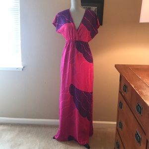 Trina Turk Silk Maxi